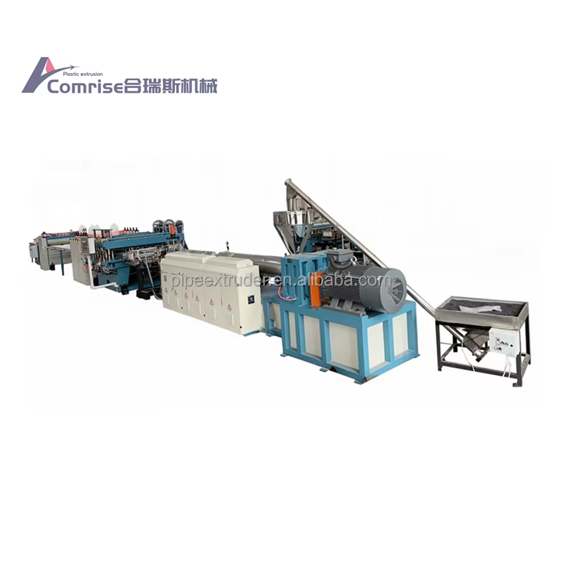 Tấm nhựa và dây chuyền sản xuất hồ sơ