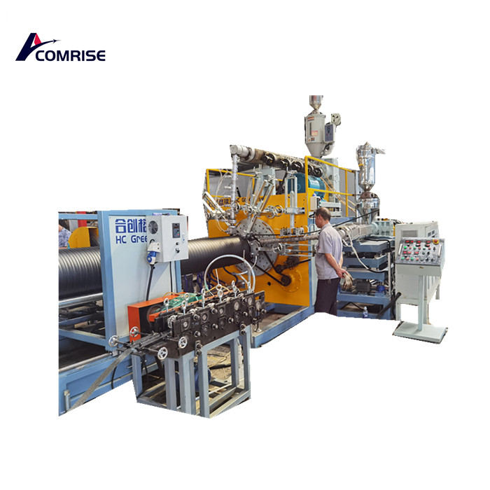 Nước thải và thoát nước rắn Tường rắn xoắn ốc ống dẫn đường HDPE